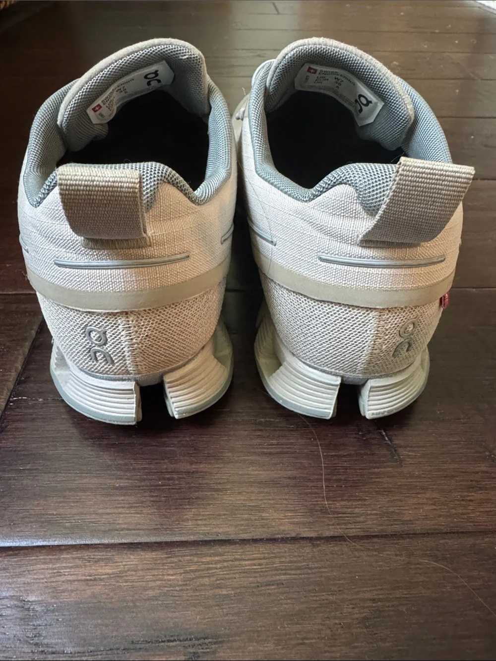 On Cloud Waterproof Sneakers in Light Gray